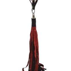 Metallic Leather Floggers, w/Fingerloops (Available in 4 dazzling colors) - Image 6