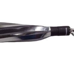 Conductive Silver, Wide, Mylar Flogger, Violet Wand Toy - Image 2