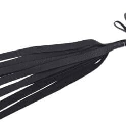 Bull Hide Floggers: 1" Falls With Finger Loops (choice of 3 colors) - Image 5