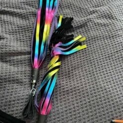 Metallic Leather Floggers, w/Fingerloops (Available in 4 dazzling colors) - Image 17