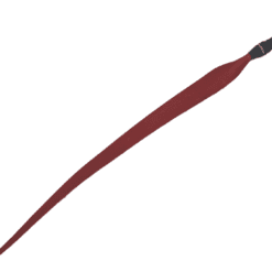 Bull Hide Leather Devil's Tongue Whip- Choice of 3 colors - Image 3