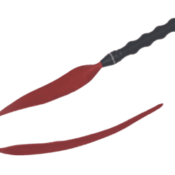 Bull Hide Leather Devil's Tongue Whip- Choice of 3 colors - Image 12