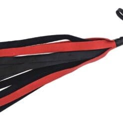 Bull Hide Floggers: 1" Falls With Finger Loops (choice of 3 colors) - Image 7