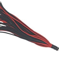 Bull Hide Floggers: 1/4" Inch Falls With Finger Loops (choice of 3 colors) - Image 4